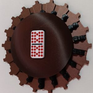 Black Trains on Galaxy Board 18 domino slots