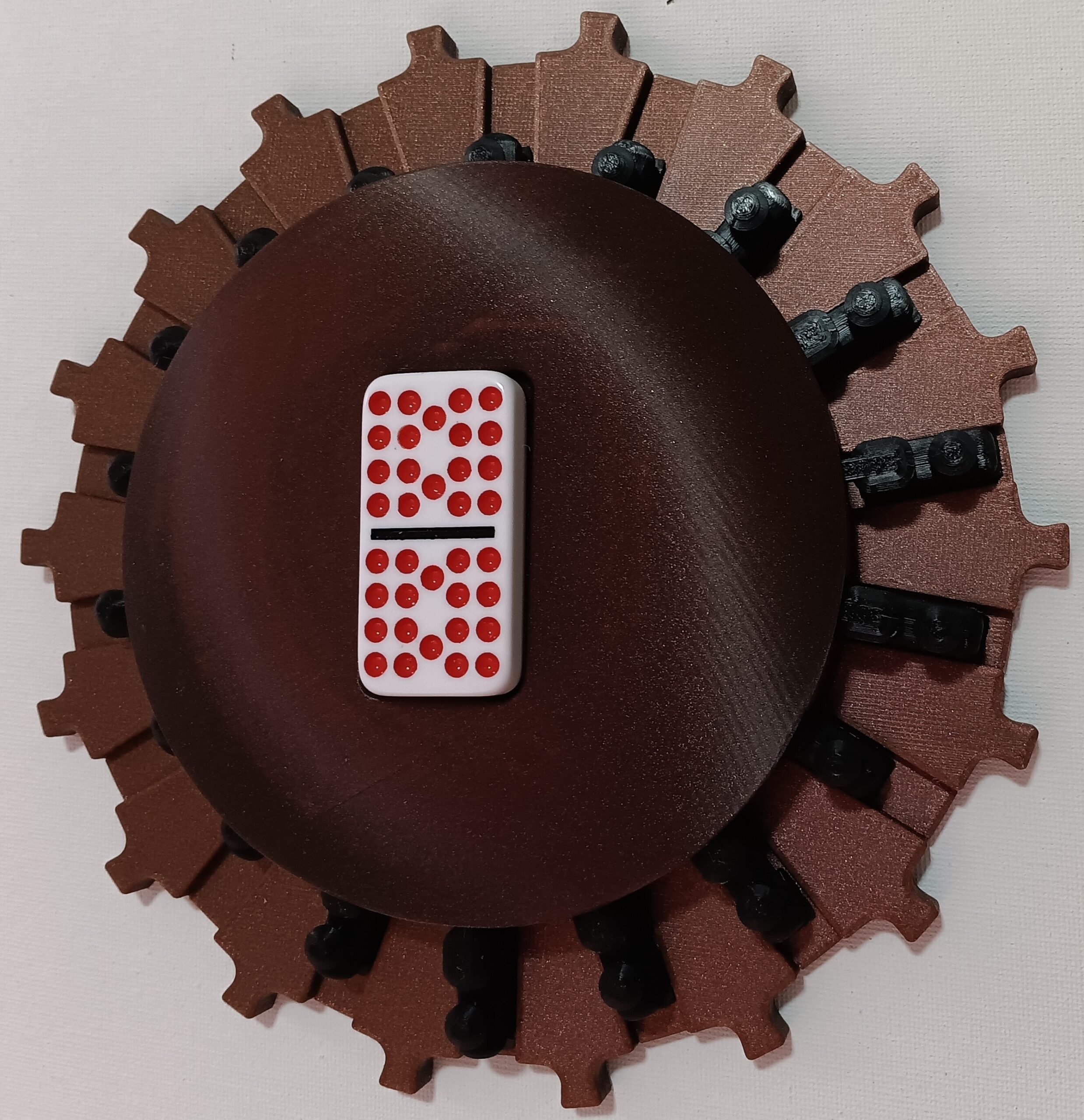 Black Trains on Galaxy Board 18 domino slots