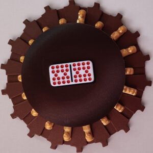 Gold Trains on Galaxy Board 18 domino slots